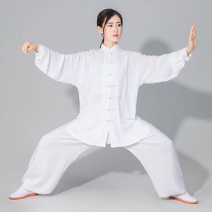 Uniforme de kung-fu unisexe pour hommes et femmes, vêtements d'entraînement de <span class=keywords><strong>tai</strong></span>-<span class=keywords><strong>chi</strong></span>, vêtements d'arts martiaux traditionnels chinois, uniforme de wushu - Product Image 5