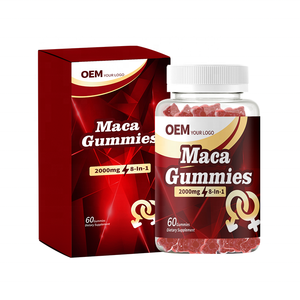 Gomitas de Maca de Marca Privada OEM para Adultos, Aumenta la Vitalidad Sexual, MOQ Flexible de Fábrica, Soluciones de Empaque Personalizadas en Botella y Caja - Product Image 4