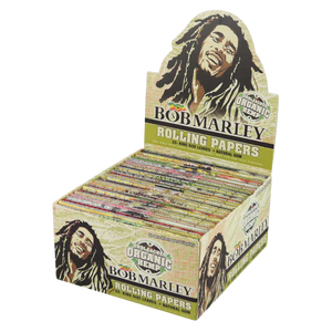 Papel de fumar Bob Marley sin blanquear - Tamaño King (110 mm) - Caja de 50 cuadernos (33 hojas por cuaderno) para vapear y fumar - Product Image 4