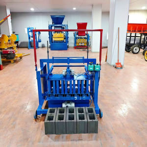 آلة متعددة الوظائف، إنتاج متنوع لأحجام الطوب المختلفة، آلة صنع الطوب المتنقلة بالدفع المباشر للأسمنت - Product Image 3