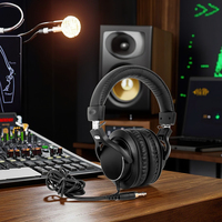 Casque audio professionnel Audfine MR730X pour DJ et scène, casque filaire supra-auriculaire de studio du fabricant