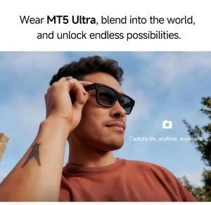 High Quality New AI Smart <b>Glasses</b> MT5 ULTRA Voice Wake Intelligent Translation 1080P <b>Camera</b> IPX-5 Magnetic Charging Box Call - Product Image 5
