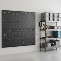 Présentoirs muraux portables en acier inoxydable sur mesure pour bijoux, artisanat, porte-clés et organisation de magasins