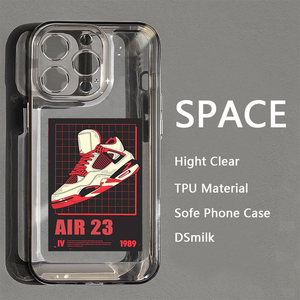 Funda para Teléfono con Diseño de <span class=keywords><strong>Zapatillas</strong></span> Deportivas para <span class=keywords><strong>iPhone</strong></span> 15 14 Pro Max 13 12 11 Pro XR X Xs 8 7 Mini, Fundas de Silicona de Marca Deportiva, Cubierta Trasera - Product Image 6