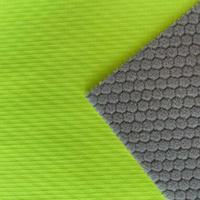 Tela Funcional JINLITE Softshell Ripstop, Elástica en 4 Direcciones, Tejido de Punto con TPU Impermeable, Fluorescente, Grueso, 100% Poliéster