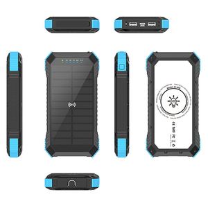 2025 batterie Rechargeable nouvelle Mini banque d'alimentation <span class=keywords><strong>mobile</strong></span> solaire double Port USB charge rapide avec plein écran LED banques d'énergie solaire - Product Image 2