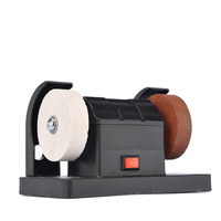 Meuleuse de table miniature 21V avec batterie, machine de meulage électrique multifonction pour le métal, le bois, la fabrication de couteaux, le polissage de bijoux