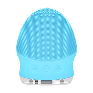 Sonic impermeable eléctrico cepillo <span class=keywords><strong>Facial</strong></span> Suave de silicona cepillo de limpieza <span class=keywords><strong>Facial</strong></span> <span class=keywords><strong>limpiador</strong></span> de poros con calefacción - Product Image 3