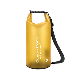 Borsa a secco <span class=keywords><strong>in</strong></span> PVC personalizzata per esterni ultraleggeri e impermeabili, sacco a secco trasparente di dimensioni 2L 5L 10L 15L 20L per campeggio ed escursionismo - Product Image 5