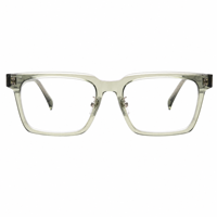 Lunettes de vue rectangulaires en acétate modèle RESDA RSD8010, monture optique surdimensionnée à motif uni, logo personnalisé, en stock, lunettes de mode