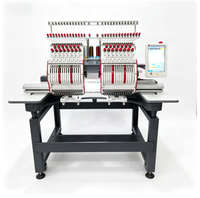 Machine à broder Yugong à 2 têtes et 8 têtes pour les usines de vêtements à fort volume de production