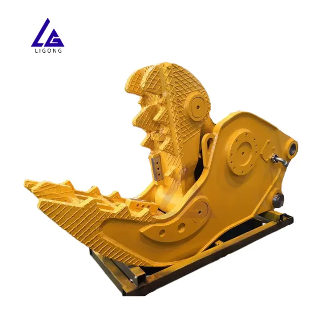 EX75 TB175 Masterful Demolition Concrete Crusher L04 Pulverizer 308B E70B Expertise in controlled and safe dismantling SK80 PC80