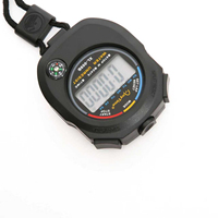 Chronomètre de sport numérique professionnel avec grand écran LCD, logo personnalisé, entraînement, compte à rebours électronique, course à pied