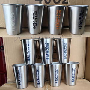 Vasos Personalizados de Acero Inoxidable para Eventos Deportivos, Bodas y Fiestas, con Logotipo, Precio Económico, Alta Calidad - Product Image 2