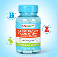 Complément Alimentaire Multivitaminé Naturel à Base de Plantes Calcium Fer Zinc en Comprimés pour Enfants et Adultes – Améliore la Densité Osseuse et Renforce le Système Immunitaire