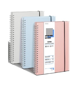 Stylex 43877-P5 - Bloc De Notas Con Encuadernación En Espiral, Rayado, DIN A4, 80 Hojas, Papel Premium 90 G/m², 5 Unidades