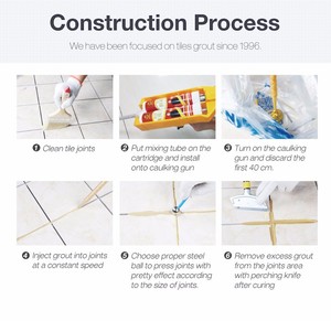 Epoxy nhựa Epoxy vữa phòng tắm không thấm nước nhà vệ sinh sàn gạch sửa chữa khoảng cách Epoxy scraper cuối cùng Epoxy vữa tiêm Ống - Product Image 5