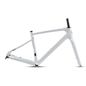 Cao Cấp Phanh Đĩa Thru-Trục Sợi <span class=keywords><strong>Carbon</strong></span> Đường Khung 700C Bền Cho Sỏi Và Off-Road Xe Đạp - Product Image 5