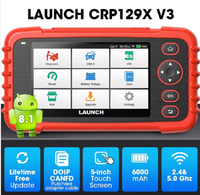 Escáner de Automóviles OBDII LAUNCH CRP129X V3 en Oferta, con Diagnóstico de 4 Sistemas, 12 Servicios de Reinicio, Herramienta de Diagnóstico, Lector OBD2 CRP123X V3.0