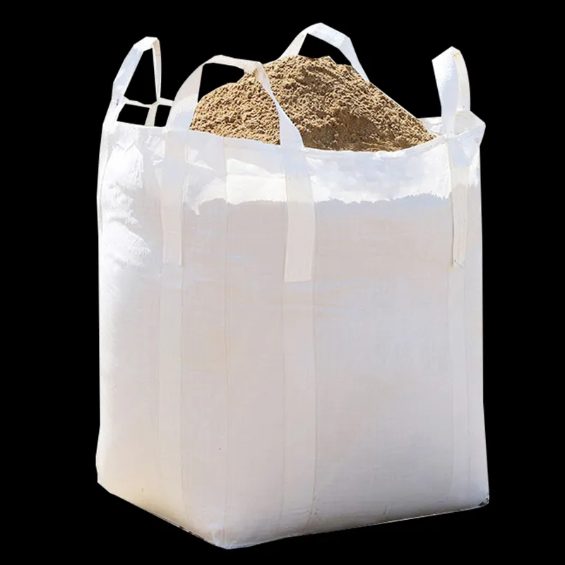 Sacs d'ensilage 1500 kg de bois de chauffage en vrac en plastique pp grand sac constructeurs 1.5 tonne sac d'alimentation 1000 kg benne FIBC 1000 kg