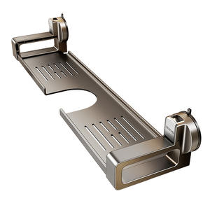 Étagère de rangement rectangulaire durable LITENG pour lavabo de salle de bain, fixation par ventouse, pour l'espace sous l'évier - Product Image 3