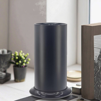 Diffuseur d'aromathérapie nébulisant anti-fuite d'eau, diffuseur d'huiles essentielles anhydre sans eau avec lumière, alimenté par USB, en métal