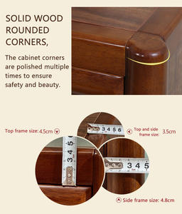 Cassettiera Alta Grande Stile Francese Antico <span class=keywords><strong>Vintage</strong></span> in Legno per Camera da Letto <span class=keywords><strong>Mobili</strong></span> d'Importazione dalla Cina Cassettiera - Product Image 5