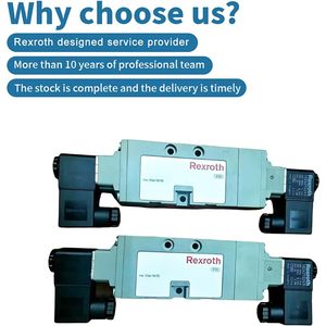 Vanne solénoïde Rexroth 0820035004, raccordement hydraulique 1/4 pouce - Product Image 2