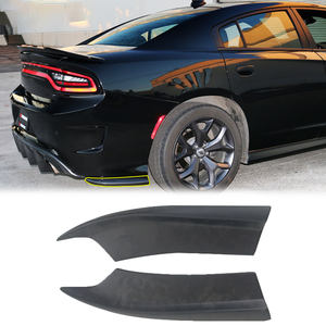 Pièces automobiles, Extension en Fiber de carbone, ailes de bascule inférieures, Kit de couverture d'angle arrière pour Dodge Charger 2015 -2020 - Product Image 2