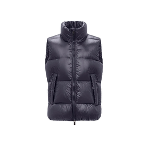 خدمة OEM الشتاء للرجال سترة خفيفة للغاية أسفل سترة جيليه الوقوف طوق لامعة قليلا أسفل معطف - Product Image 6