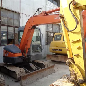 Ekskavator cukup murah HITACHI ZX55UR, HITACHI ZX55UR bekas dalam kondisi bagus, HITACHI 60 70 75 ekskavator dijual