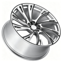 Jantes en alliage d'aluminium forgé JWYC, nouvelle promotion, design sportif concave profond, 20 mm, finition noire, haute résistance, légères, garantie 5 ans
