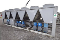 Clivet pièces de rechange eau chine refroidisseur refroidi à l'eau ventilateur bobine unité 10ton refroidissement industriel climatiseur refroidisseur Commercial