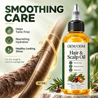 Serum Minyak Pertumbuhan Rambut OEM 9 in 1 Top Raw Biotin Peptide, Meningkatkan Kekuatan Kulit Kepala dan Akar Rambut, Rambut Lebih Tebal, Kuat, dan Berkilau