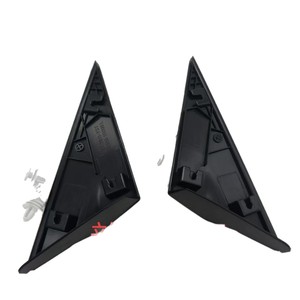 Hyundai Kia Rearview <b>Mirror</b> Triangular Trim 86180-1R000 <b>Plastic</b> Full Set For Modern Models - Product Image 3