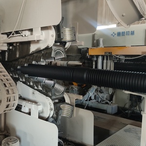 צינור HDPE דו-דופן גלי מחוזק פלדה SN8 למערכת ביוב עירונית, צינור ניקוז פוליאתילן - Product Image 2