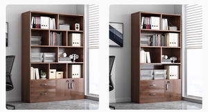 <strong>Cheap</strong> Bookcases <strong>Wooden</strong> Bookshelf for Home and Office Organizer File Storage Rack Home <strong>Shelving</strong> - Product Image 5