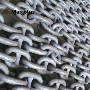 Chaîne d'ancre marine certifiée ABS, galvanisée, anti-rouille, grade 2/3, à maillons à goujons soudés, vente en gros - Product Image 3