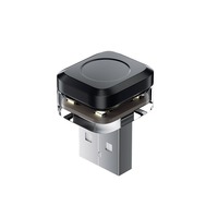 Lumières intérieures USB universelles pour voiture, lumières d'ambiance, mini ampoule rouge, bleu glacé, bleu, blanc