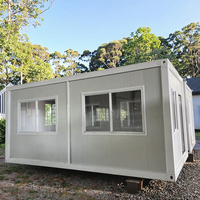 Bureaux et entrepôts modulaires préfabriqués STC de 20 pieds, design méditerranéen respirant, bâtiments de bureaux en kit