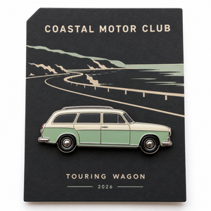 Pins de Metal Personalizados al por Mayor con Logotipo de Coche, Club, Vintage, Clásico, Decorativo, para Entusiastas de Automóviles, Pins Esmaltados para Souvenir - Product Image 5