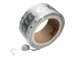 Étiquette NFC autocollante mini RFID 13,56 MHz imperméable, résistante aux intempéries et durable, en rouleau, pour cartes de visite, paiement, usage hôtelier (matériau PET) - Product Image 3