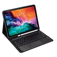 Étui clavier sans fil magnétique en cuir pour tablette Lenovo Tab P12 12.7 TB-370FB TB-371FC avec stylet et clavier
