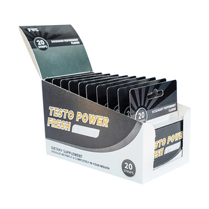 S-OEM Private Label Testo Power Oraal Oplosbare Strips Mannengezondheid Maca Libido ODF Muntstrip Oraal Verfrissend - Product Image 3