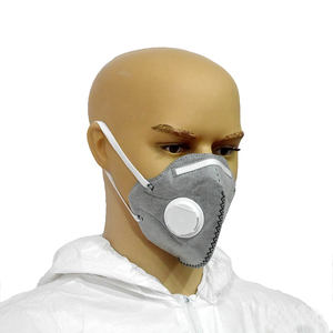 Boucle de tête de haute qualité 4ply Masques faciaux en carbone actif noir <span class=keywords><strong>Masque</strong></span> anti-poussière <span class=keywords><strong>Ffp2</strong></span> pour rester clair - Product Image 2