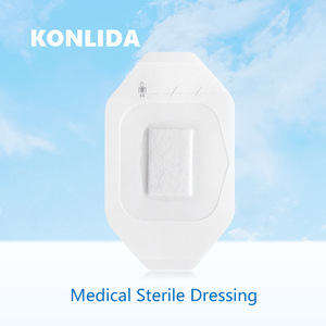 Konlida Transparent Medical <b>Dressing</b> Sterile Catheter Fixation Patch <b>Waterproof</b> Breathable For IV Site Protection - Product Image 3