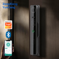 Serrure intelligente Tuya avec reconnaissance faciale, serrure biométrique WiFi, empreinte digitale, carte, mot de passe, clé, code anti-espionnage, contrôle par application