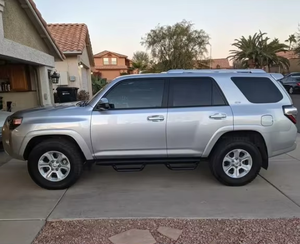 Marchepieds latéraux déployables en aluminium MX pour Toyota 4Runner 2014-2019 - Product Image 4