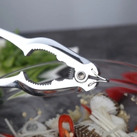 Ouvre-écrous multifonctionnel en acier inoxydable Accessoires de cuisine ménagers Outil de casse-noix en métal