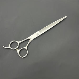 Tijeras de Peluquería Canina para Zurdos, 7 Pulgadas, Curvas, de Acero Inoxidable, para Cortar el Pelo de Perros - Product Image 3